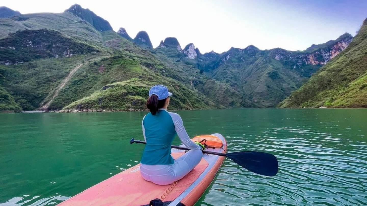 Boating adventure on Nho Que River Ha Giang