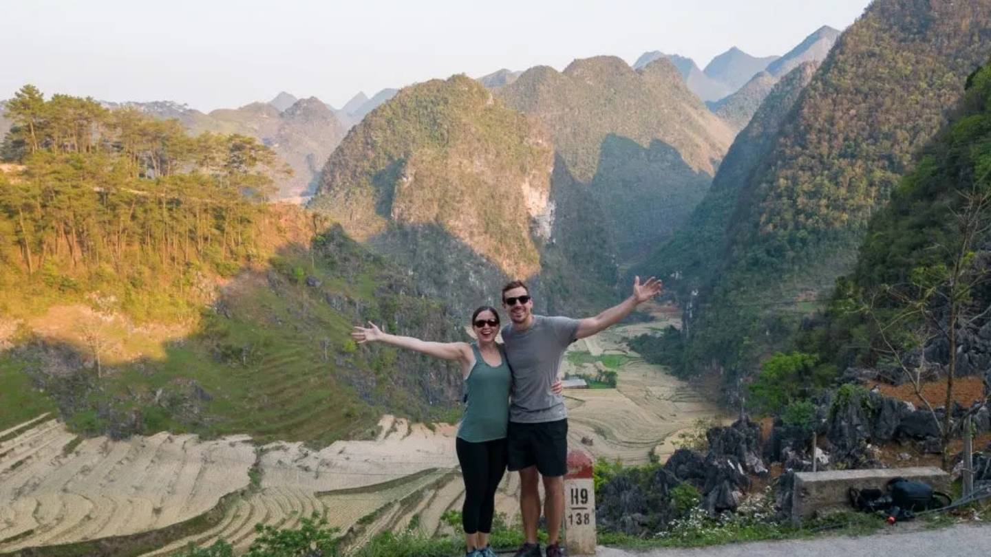 Enjoying nature’s beauty on the Ha Giang Loop