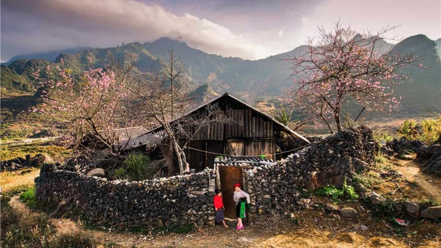 Ha Giang Weather February offers cool, clear day