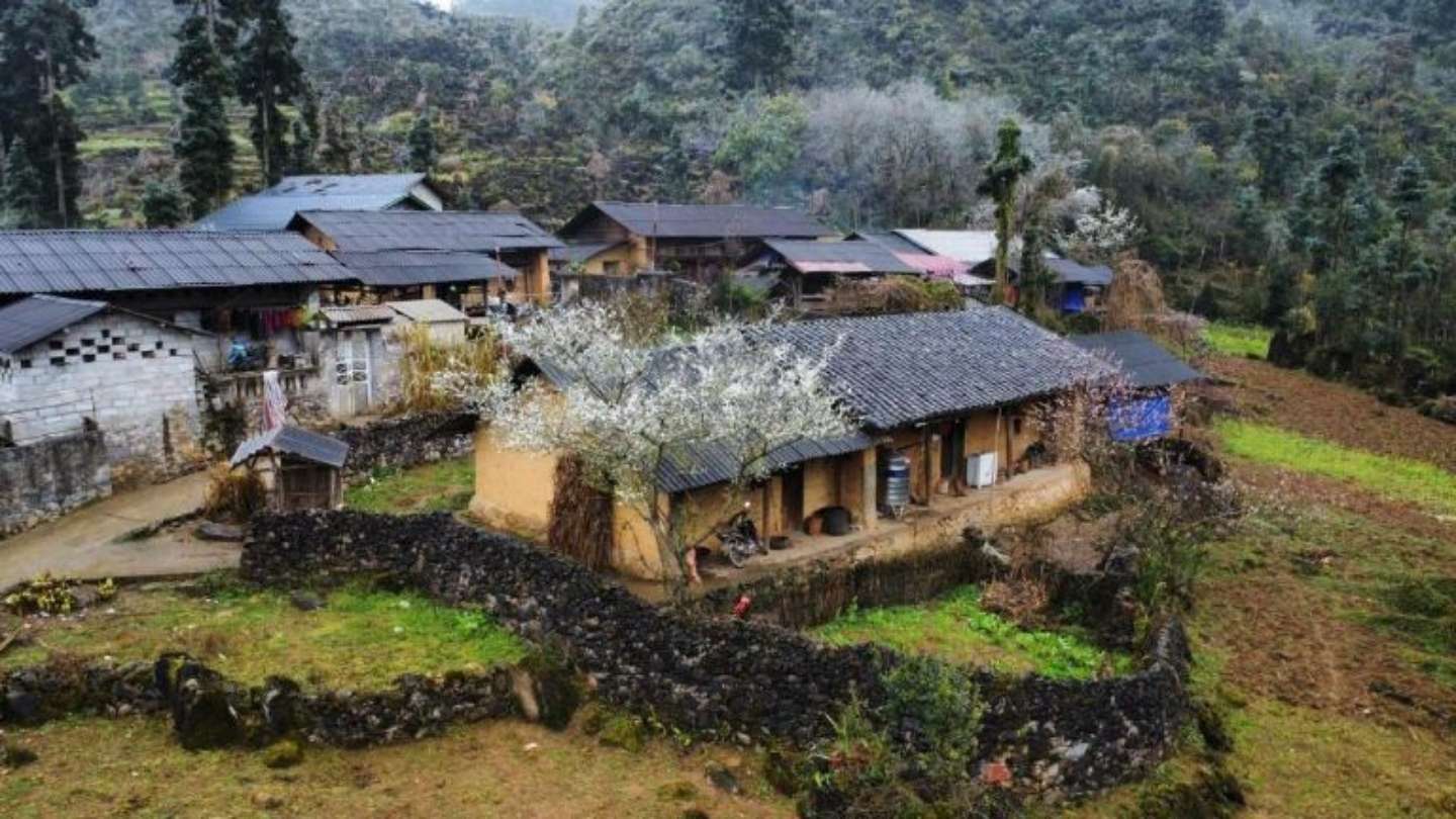 Explore the beauty of Ha Giang village with traditional houses