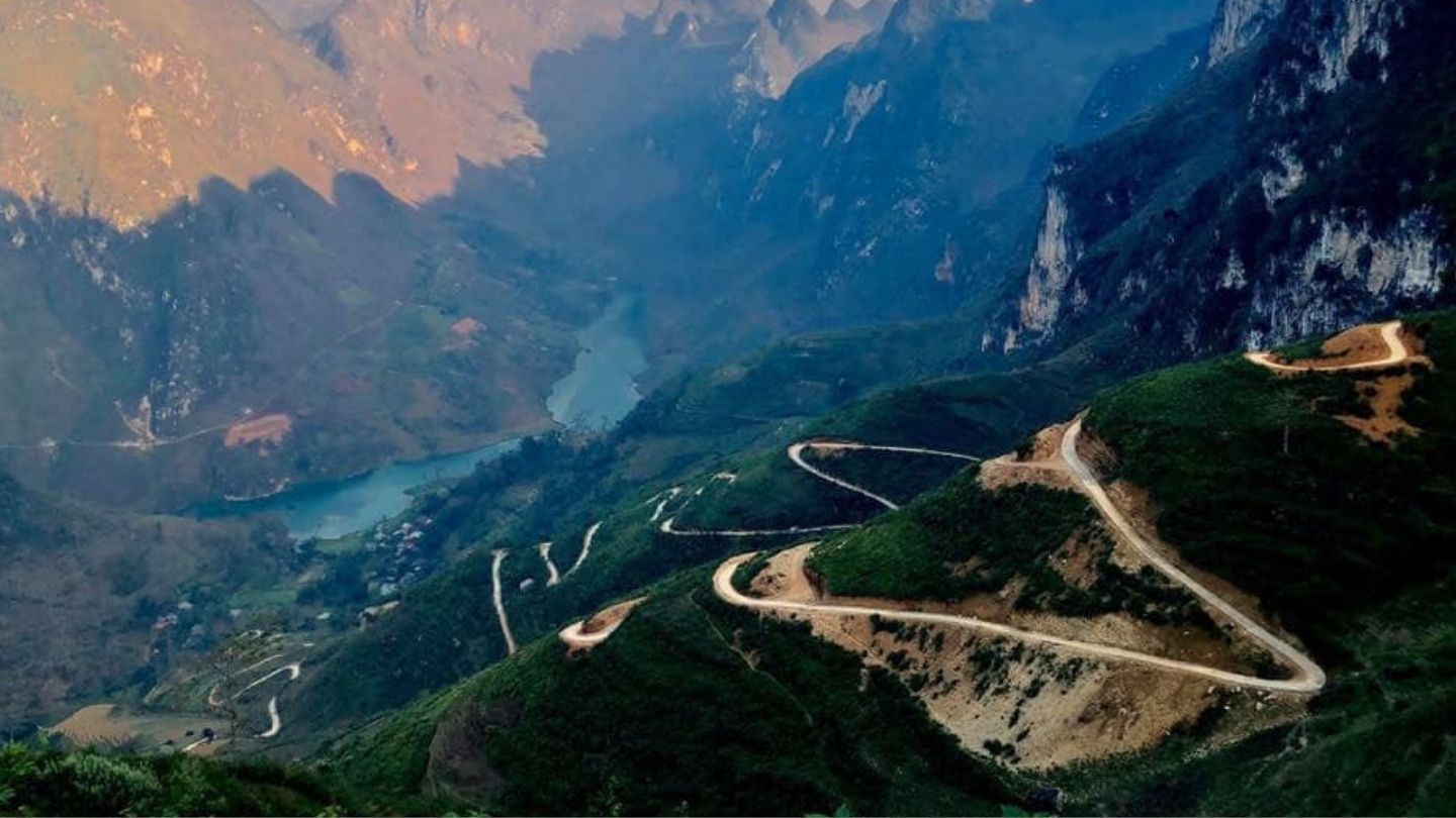 Stunning views from the Ha Giang Pass