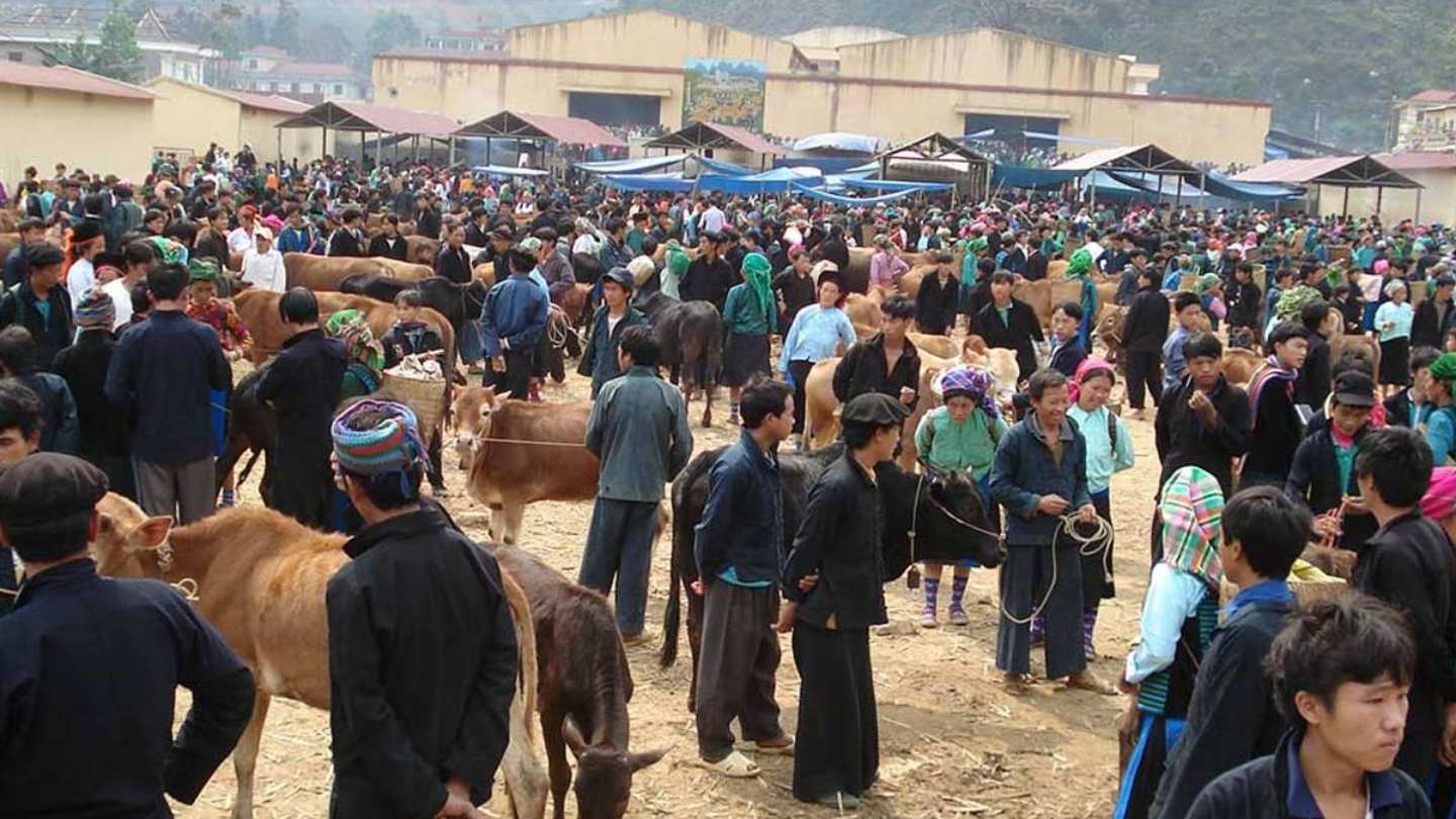 Hoang Su Phi Market offers unique ethnic products