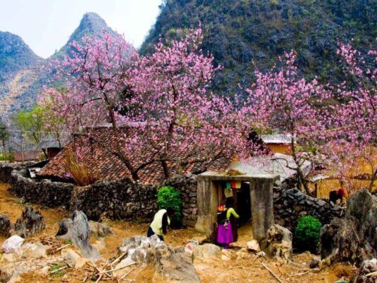 The peaceful Lo Lo Chai Village