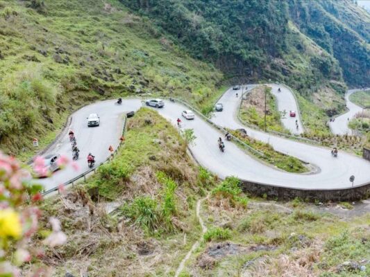 Scenic views along the Ha Giang Loop August journey