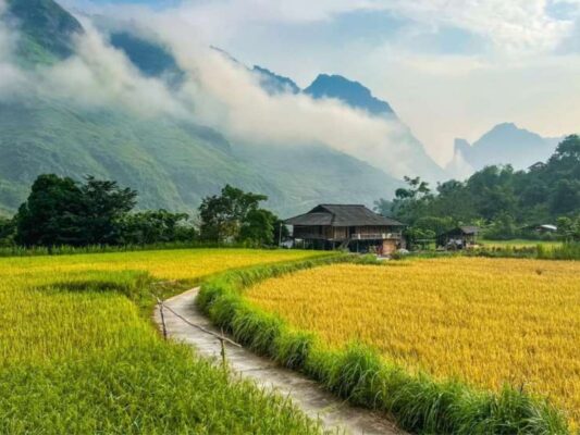 Scenic views along Ha Giang Loop June adventure