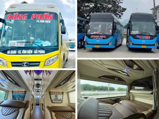 VIP Sleeper Bus Hanoi to Ha Giang