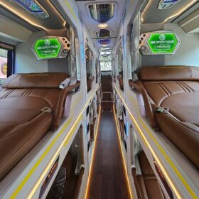 HK Open Tour: Hanoi – Sapa Bus VIP Cabin