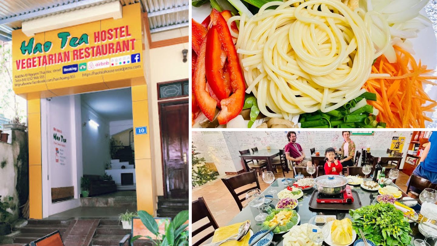 Savor tasty meals at Ha Giang Vegetarian Restaurant