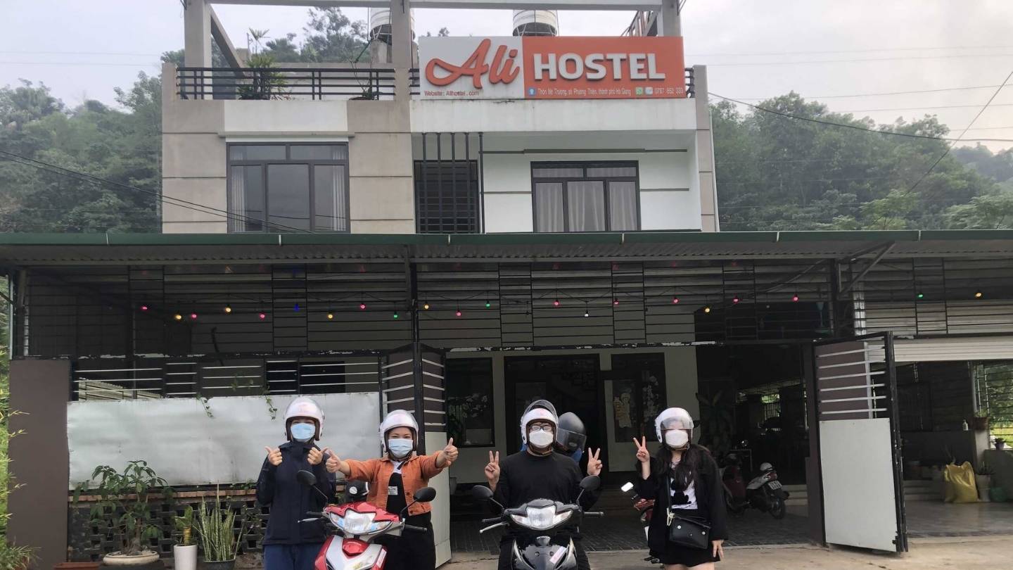 Comfortable beds for a great stay at Ha Giang Ali Hostel