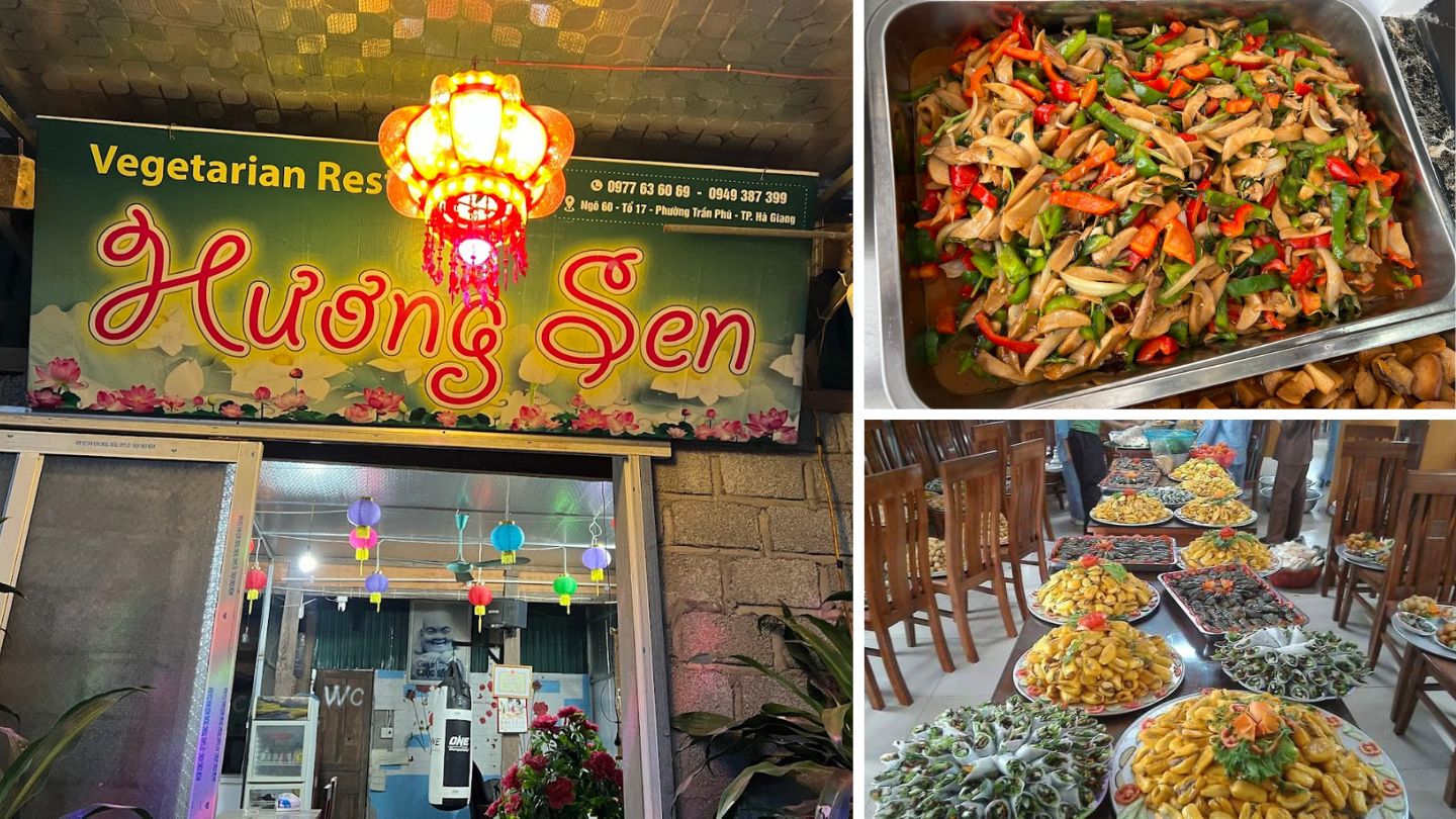 Ha Giang Vegetarian Restaurant is perfect for plant-based dining